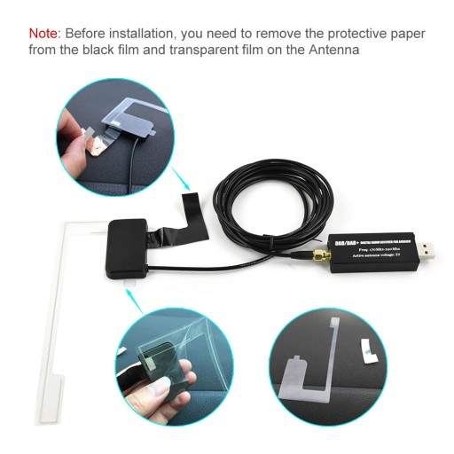 АДАПТЕР DAB+ ДЛЯ РАДИО С USB-СИСТЕМОЙ ANDROID
