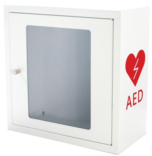 Белый шкаф ASB1000 для дефибриллятора AED