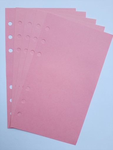 Вставка-переплет для блокнота COLORFUL - PINK CANDY clean A6 9,9x17см
