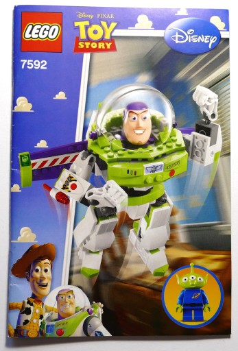 LEGO TOY STORY MANUAL 7592 Сборка Buzz