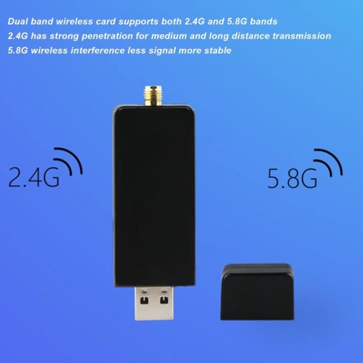 Беспроводная сетевая карта W50L 5DB RTL8812AU