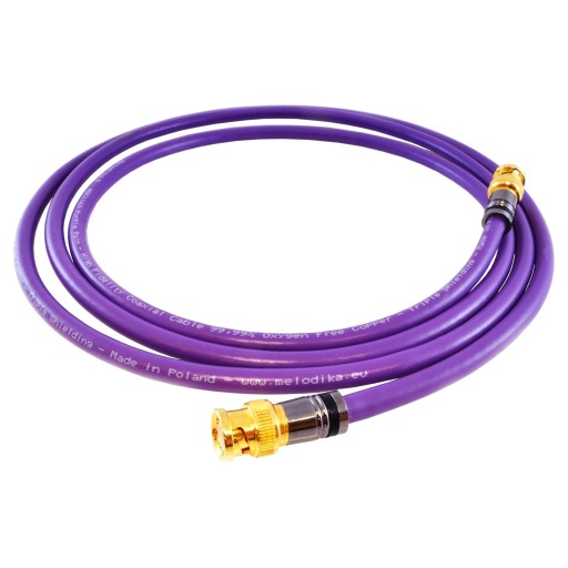 MELODIKA MDBN1000 PURPLE RAIN KABEL BNC -BNC PRZEWÓD VIDEO COAX HD-SDI 100m