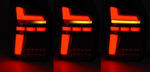 VW Transporter T5.1 09-15 lampy tylne tyl FULL LED