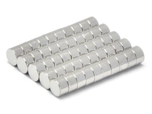 MAGNES NEODYMOWY SILNY WALCOWY 3X2 50 SZTUK