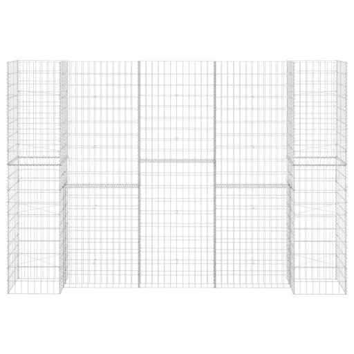 KOSZ GABION DONICA GABIONOWY ŚCIANA Gabionowa Siatka 260x40x180 cm