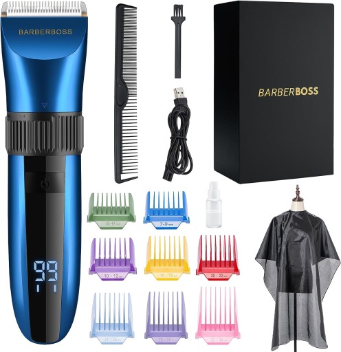 ДИСПЛЕЙ ПРОФЕССИОНАЛЬНОЙ МАШИНКИ ДЛЯ СТРИЖКИ ВОЛОС BARBERBOSS QR-2082