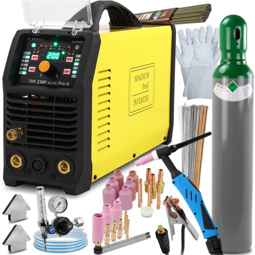 Аппарат TIG импульсной сварки MAGNUM 200A AC/DC Aluminium THF 237 Pro