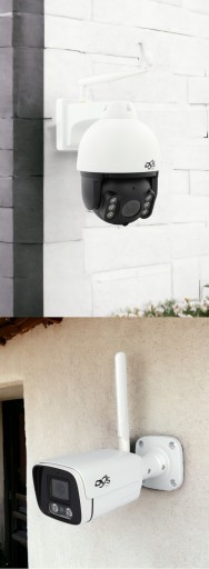 БЕСПРОВОДНАЯ НАРУЖНАЯ PTZ-КАМЕРА WIFI ЧЕРНАЯ 8 Мп 4K DVS МОНИТОРИНГ
