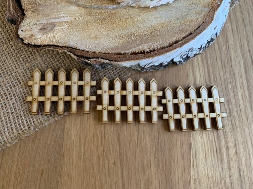 Забор-забор на каркасе скрапки, 3 шт.