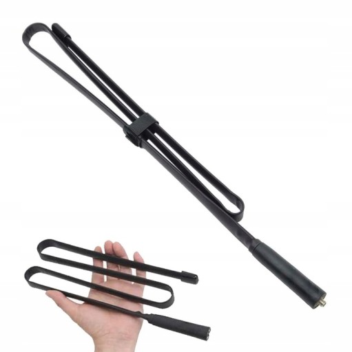 Складная тактическая антенна VHF/UHF Baofeng CS UV82 5R 888S Kenwood 108см