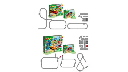 LEGO 10872 DUPLO — ЖЕЛЕЗНОДОРОЖНЫЕ ПУТИ И ВИАДУКТ
