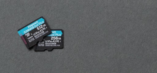 Карта памяти Micro SD SDXC 128 ГБ KINGSTON Canvas Go! Плюс 170R A2 U3 V30