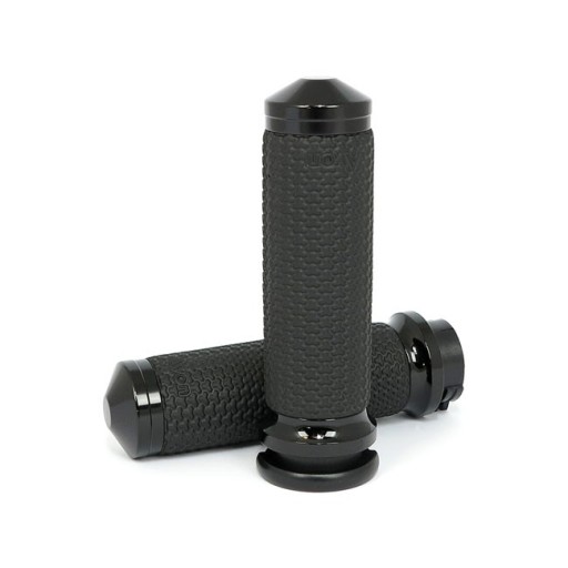 ПЕРЕКЛЮЧАТЕЛИ HARLEY AVON MEMORY GRIPS, ЧЕРНЫЕ