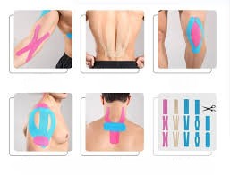 4x КИНЕЗИОЛОГИЧЕСКАЯ ТЕЙП TAPE TAPING TEJPY 5см 5м кинезиологическая лента PLASTRY PRO