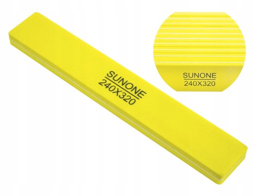 Полировщик для ногтей SUNONE 240x320 простой желтый