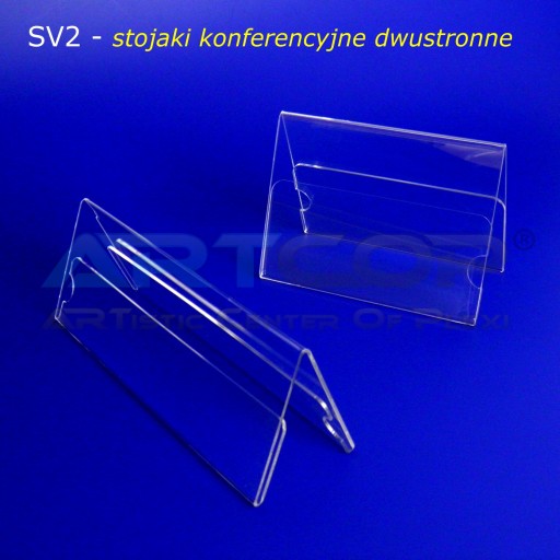 A4 = 2x A5 Двухсторонний конференц-стенд из PLEXI