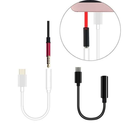 АДАПТЕР НАУШНИКОВ USB-C НА 35 AUX AUDIO FEMALE