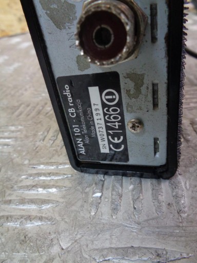 CB RADIO MIDLAND ALAN 101 + МИКРОФОН