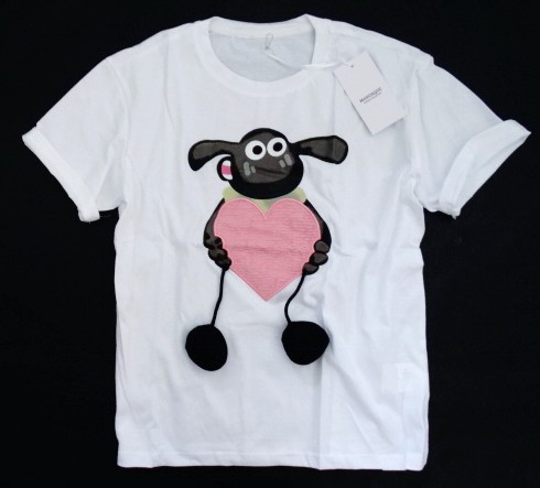 Итальянская блузка TSHIRT с бараниной HEART Uni