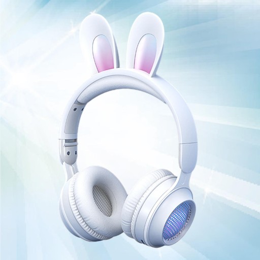 Беспроводные наушники Bluetooth 5.0 с милым мультяшным кроликом