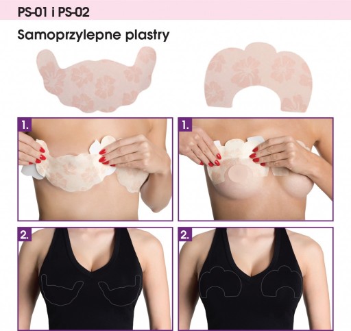 Julimex PS-01 B Пластыри для подтяжки груди Push-Up