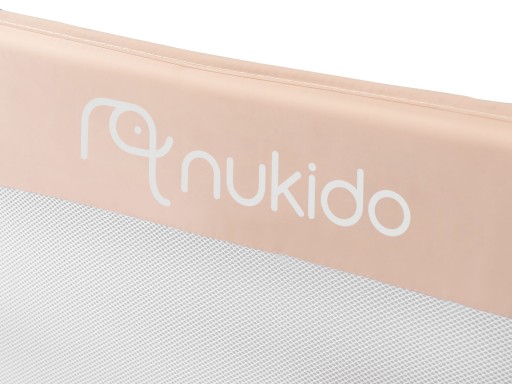 БЕЗОПАСНЫЙ ПОКРЫТИЕ ДЛЯ КРОВАТИ NUKIDO, БЕЖЕВЫЙ, БЕЗОПАСНЫЙ ДЛЯ ДЕТЕЙ