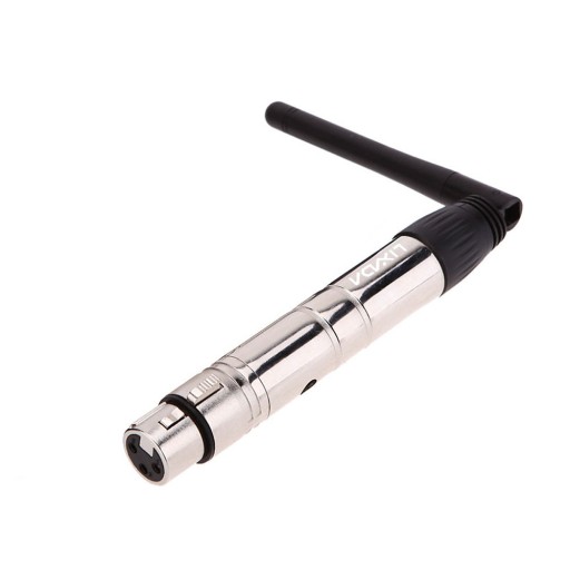 Bezprzewodowy żeński odbiornik XLR 2.4G ISM DMX512