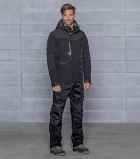ЗИМНЯЯ КУРТКА SOFTSHELL WURTH STRETCH X ЧЕРНАЯ 3XL