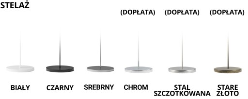Современный торшер со светодиодным абажуром