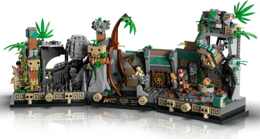 LEGO Индиана Джонс Храм Золотого идола Набор кубиков 77015