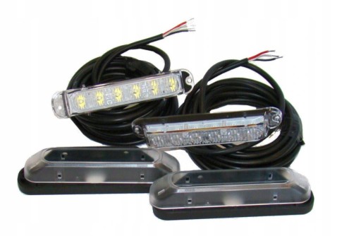 СВЕТОДИОДНЫЕ ДНЕВНЫЕ ХОДОВЫЕ ОГНИ DRL 4 LED