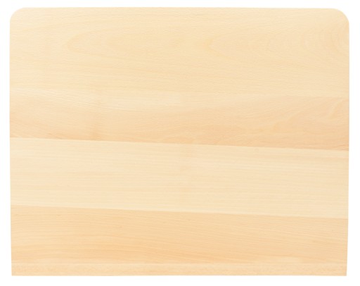 STOLNICA DESKA DREWNIANA DO KROJENIA Z RANTEM BUKOWA 47x37 CM SOLIDNA