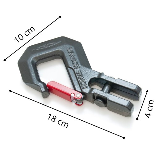 Dragon Winch Синтетический трос 30м 9мм с крюком для лебедки 8000-14000 фунтов
