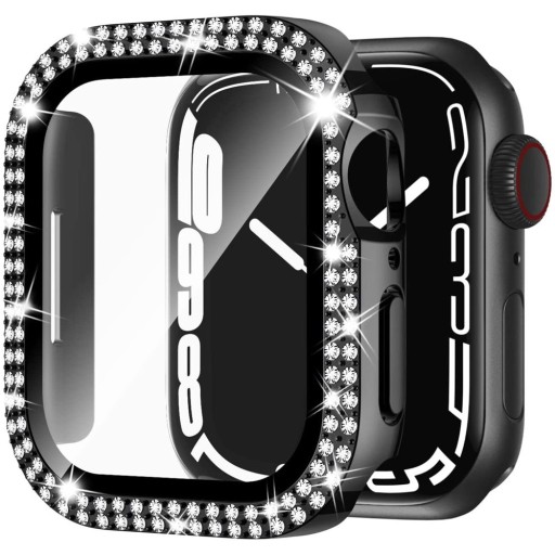 КОРПУС 2в1 + СТЕКЛО ДЛЯ APPLE WATCH 4/5/6/7/8/9/SE 40/41/44/45ММ ЦВЕТА