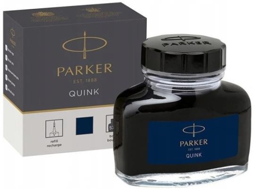 ПЕРЬЕВАЯ РУЧКА PARKER, СИНИЙ ЧЕРНИЛЬНЫЙ КАРТРИДЖ, 57 МЛ