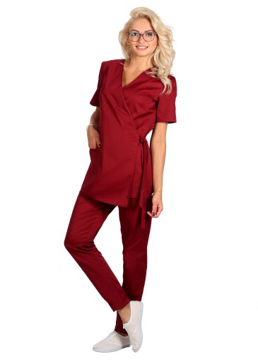 Косметический фартук, комплект кимоно + трубки M/L