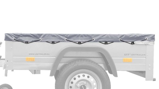 Плоский тент для прицепа 150х106см GARDEN TRAILER 150 KIPP
