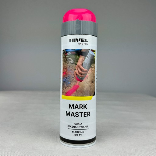 MARK MASTER Nivel System аэрозольная краска, розовая