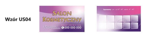 Визитки для красоты, двусторонние, мел, 350г, 500 шт.