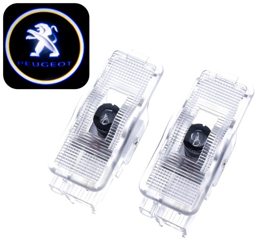 Светодиодный проектор логотипа PEUGEOT HD 308 3008 508 5008 607 Expert RCZ дверной фонарь