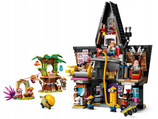 LEGO Гадкий Я 4 Миньоны Грю и семейный особняк миньонов 75583