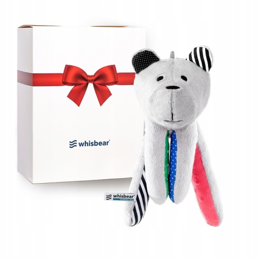 Сенсорный плюшевый мишка Whisbear, арбуз