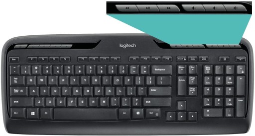 НАБОР БЕСПРОВОДНАЯ КЛАВИАТУРА + МЫШЬ LOGITECH MK330