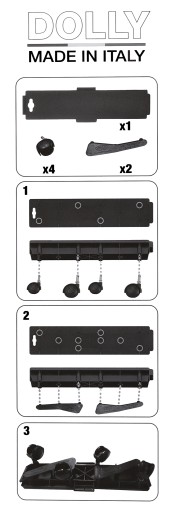 Platforma do przewożenia mebli - 2szt.