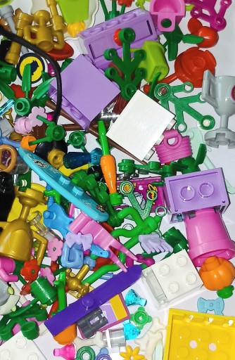 LEGO Friends Elves MIX оригинальные аксессуары пищевые растения 20 штук