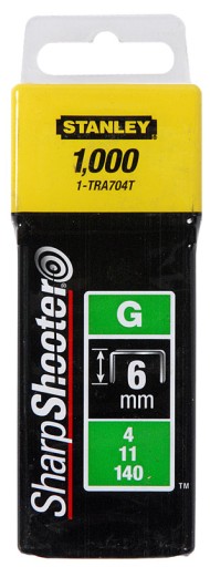 СКОБЫ STANLEY 1-TRA704T G 6мм 1000шт