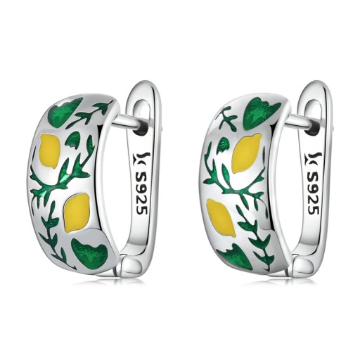 Серебряные серьги LEMON BRANCH S925 LEMON