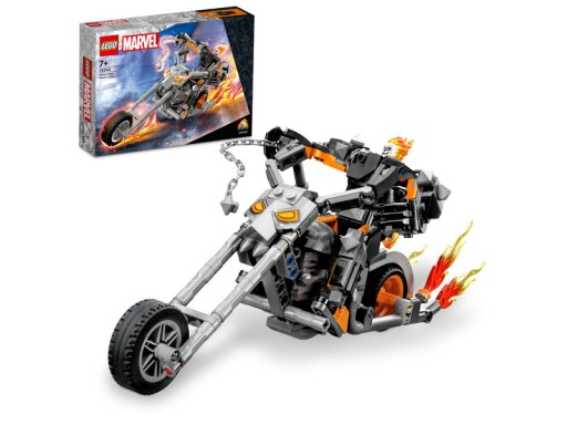 LEGO Marvel Призрачный гонщик — Механ и мотоцикл 76245