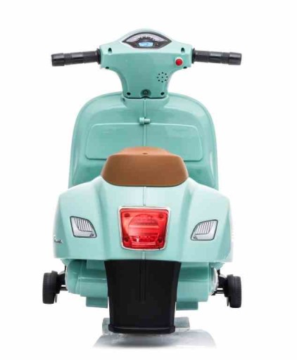 Самокат Vespa на аккумуляторе, бирюзовый