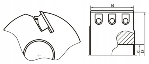 Head Strugan - AL 125x40x80/4Z Globe